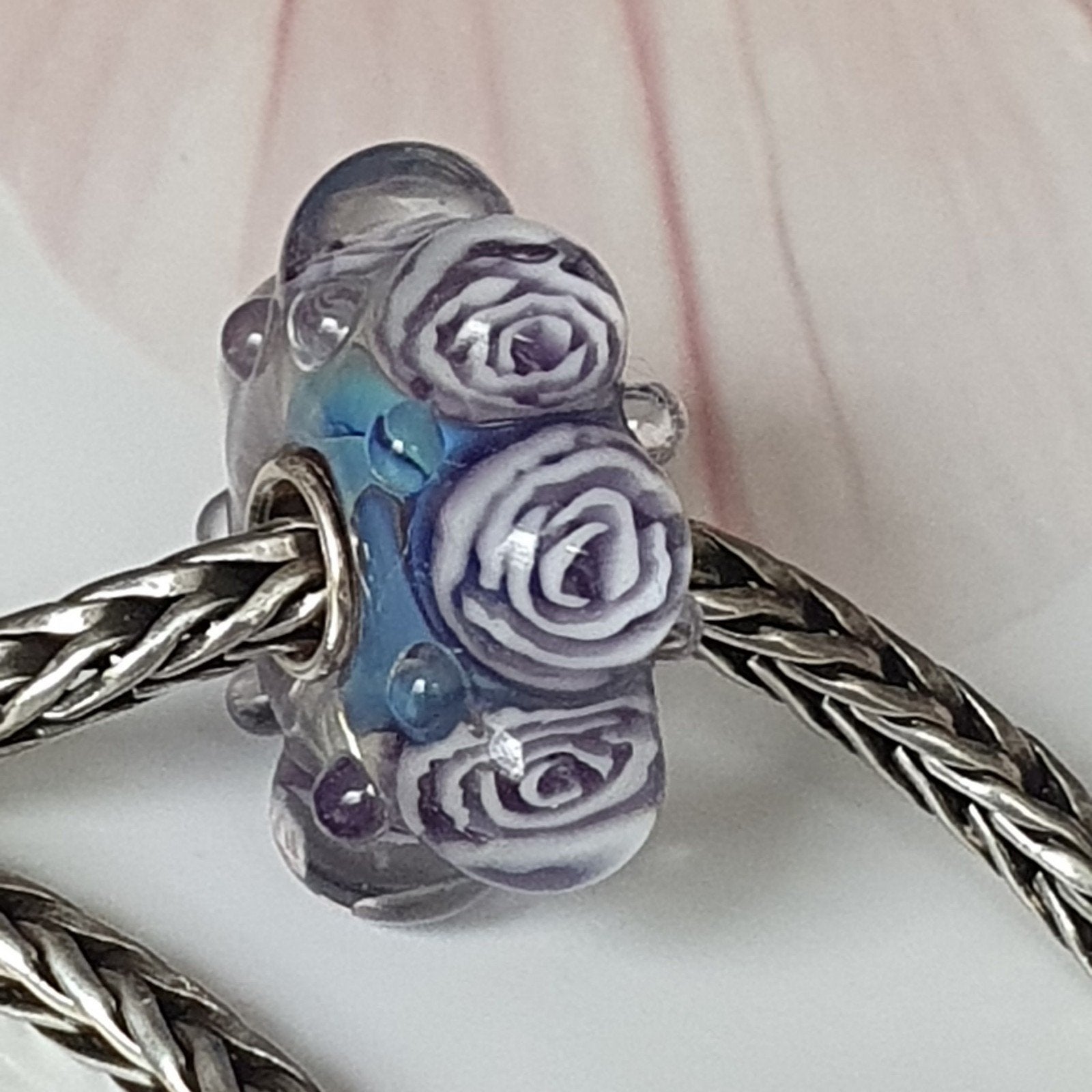 Prachtige  Boeket Rozen  Van Elfbeads.          Trollbeads, Sieraden, Tassen en Uiterlijk, Bedels, Overige merken, Glas of Kristal
