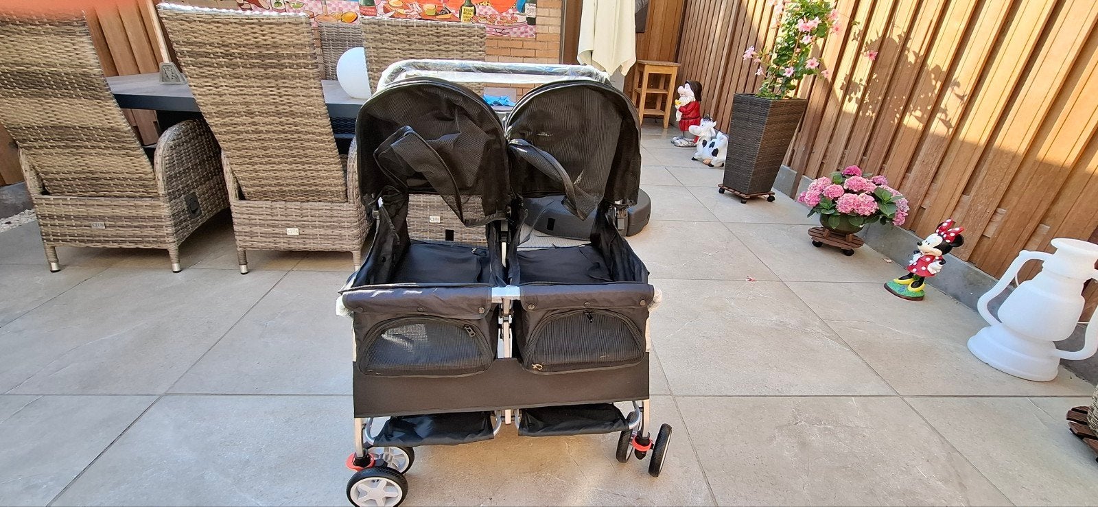 Dubbele hondenbuggy Nieuw!!, Ophalen, Nieuw, Hondenbuggy