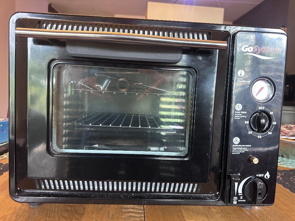 camping gas oven, Verzenden, Zo goed als nieuw