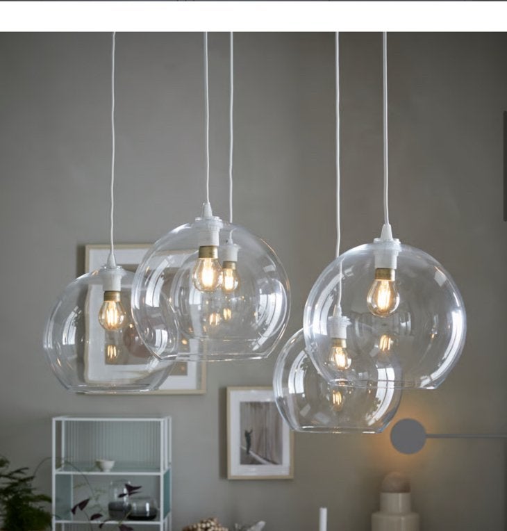 Ikea pendant light, Huis en Inrichting, Lampen | Kroonluchters, Ophalen, Zo goed als nieuw