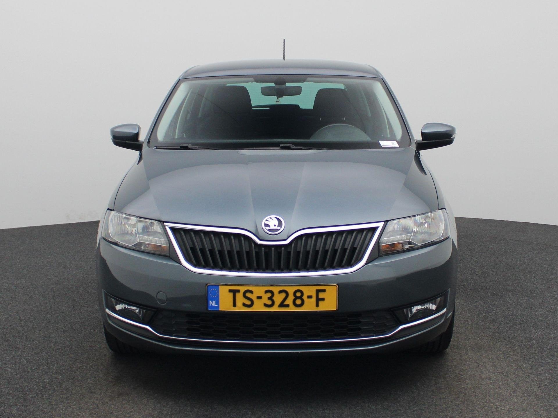 Skoda Rapid Spaceback 1.0 TSI Greentech Clever | Cruise Cont, Auto's, 12 maanden, Stof, Gebruikt, Origineel Nederlands