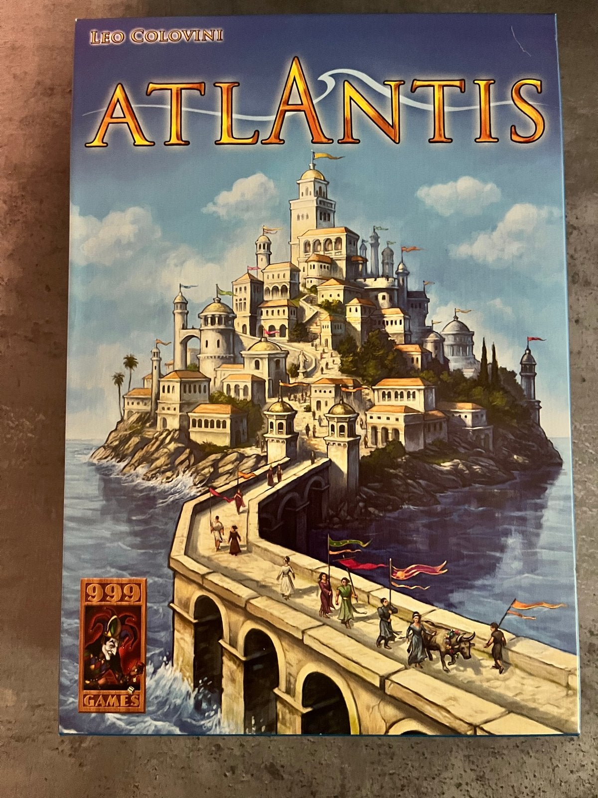 Atlantis bordspel - Ontsnap aan de zinkende stad!, Hobby en Vrije tijd, Gezelschapsspellen | Bordspellen, Een of twee spelers