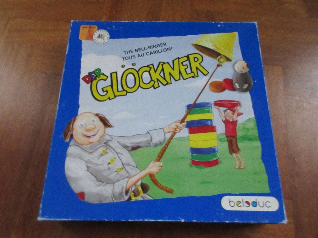 Der Glöckner / De klokkenluider ( groot houten speelbord) 4+, Een of twee spelers, Ophalen of Verzenden, Gebruikt