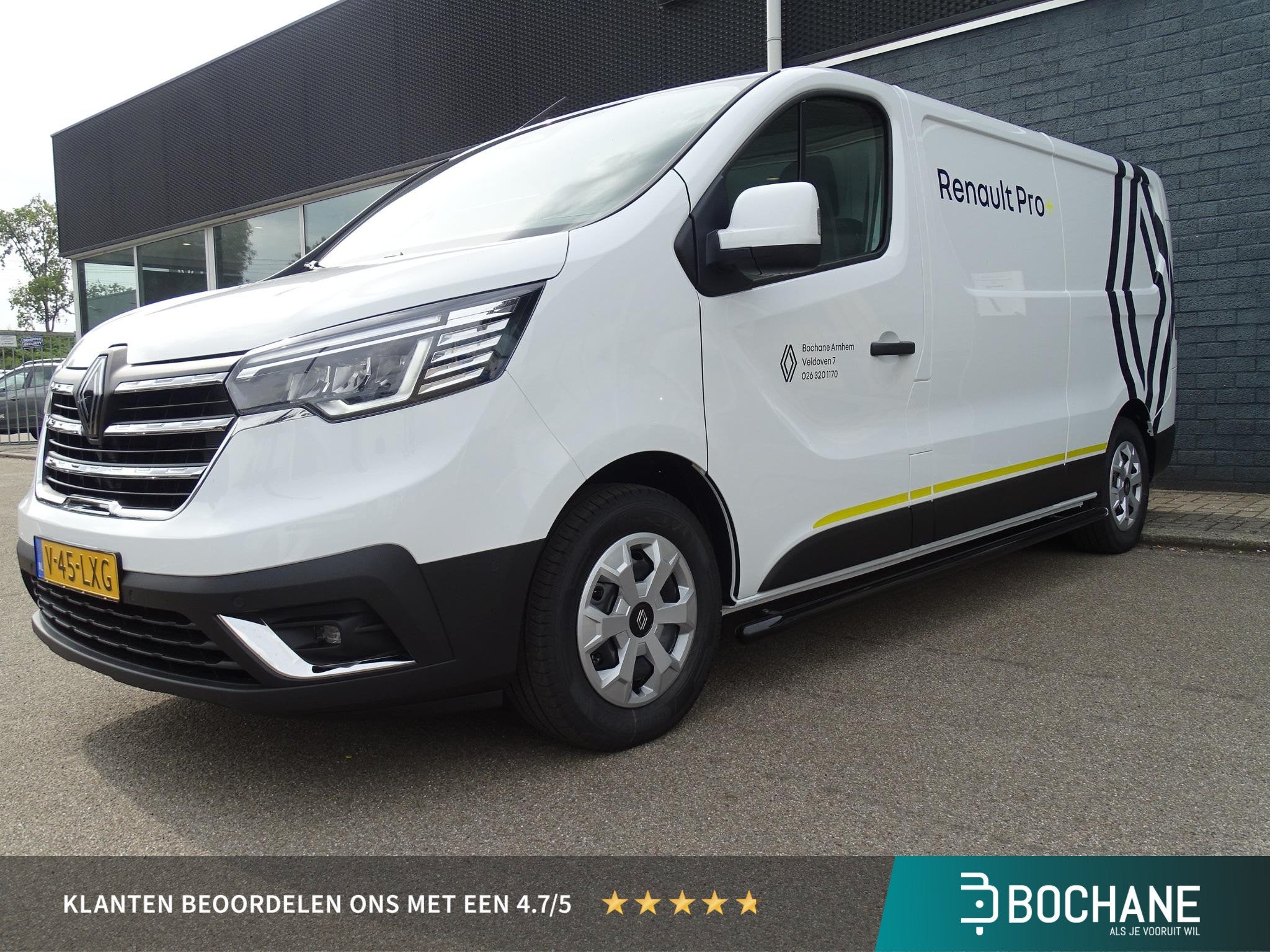 Renault Trafic E-Tech T29 L2H1 Advance 52 kWh PARKEERPAKKET, Stof, Met garantie (alle), Renault, 920 kg