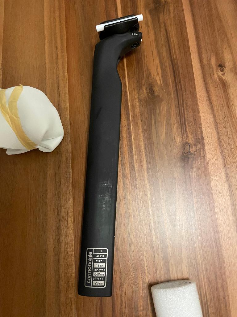 Cannondale C1 Seatpost 365mm 20mm Offset, Overige typen, Nieuw, Ophalen of Verzenden, Cannondale