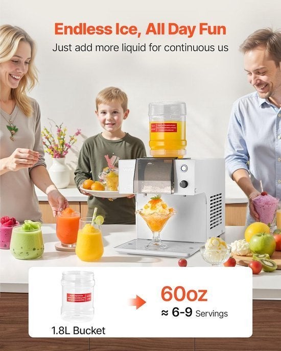 Sneeuwvlok-Ijsmachine – Ijsscheerapparaat – Bingsu-Machine, Corvance B.V., Verzenden, Nieuw, Corvancebol@gmail.com