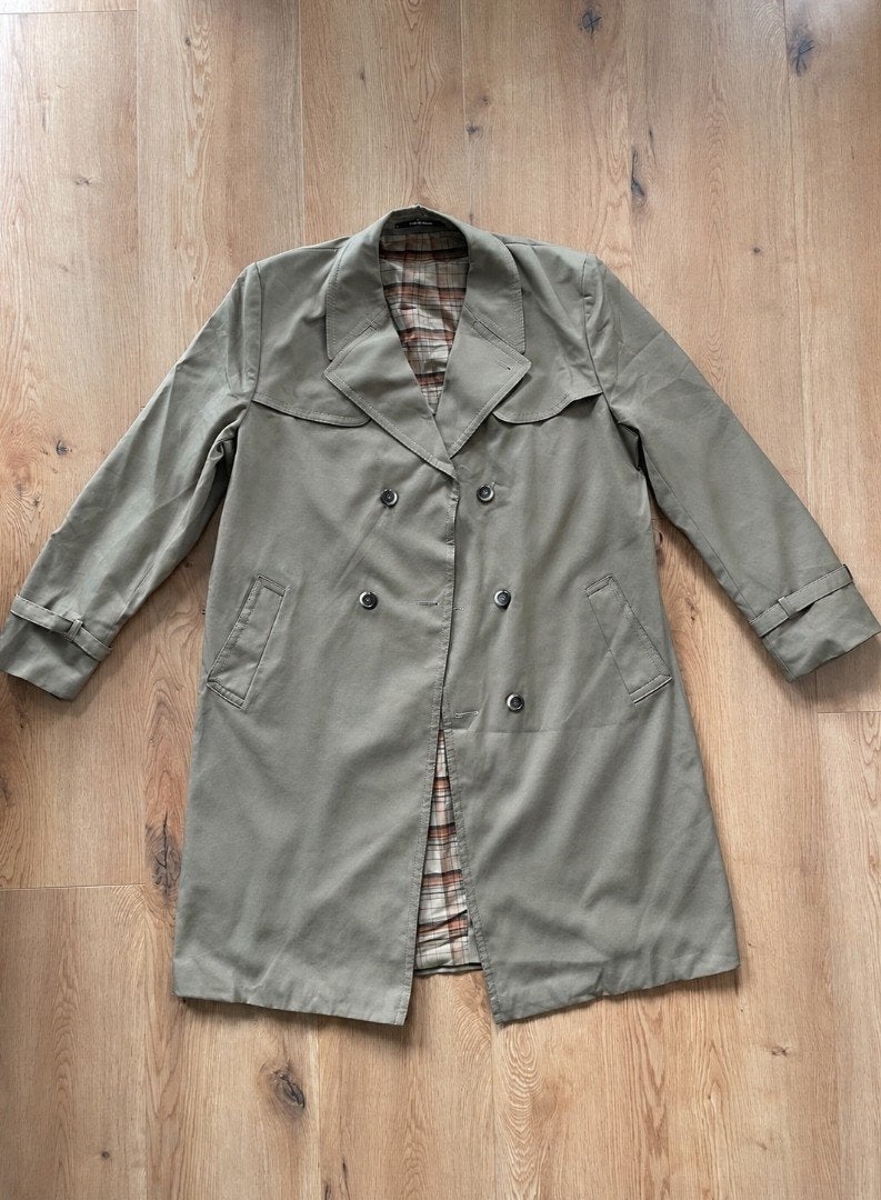 Vintage Vestrum Trenchcoat - M, Maat 48/50 (M), Beige, Vetra, Ophalen of Verzenden