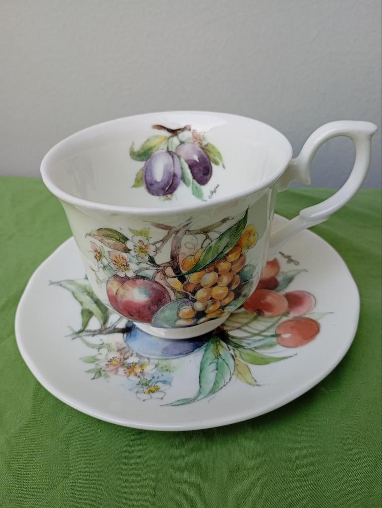 1 kop en schotel Duchess, Ophalen of Verzenden