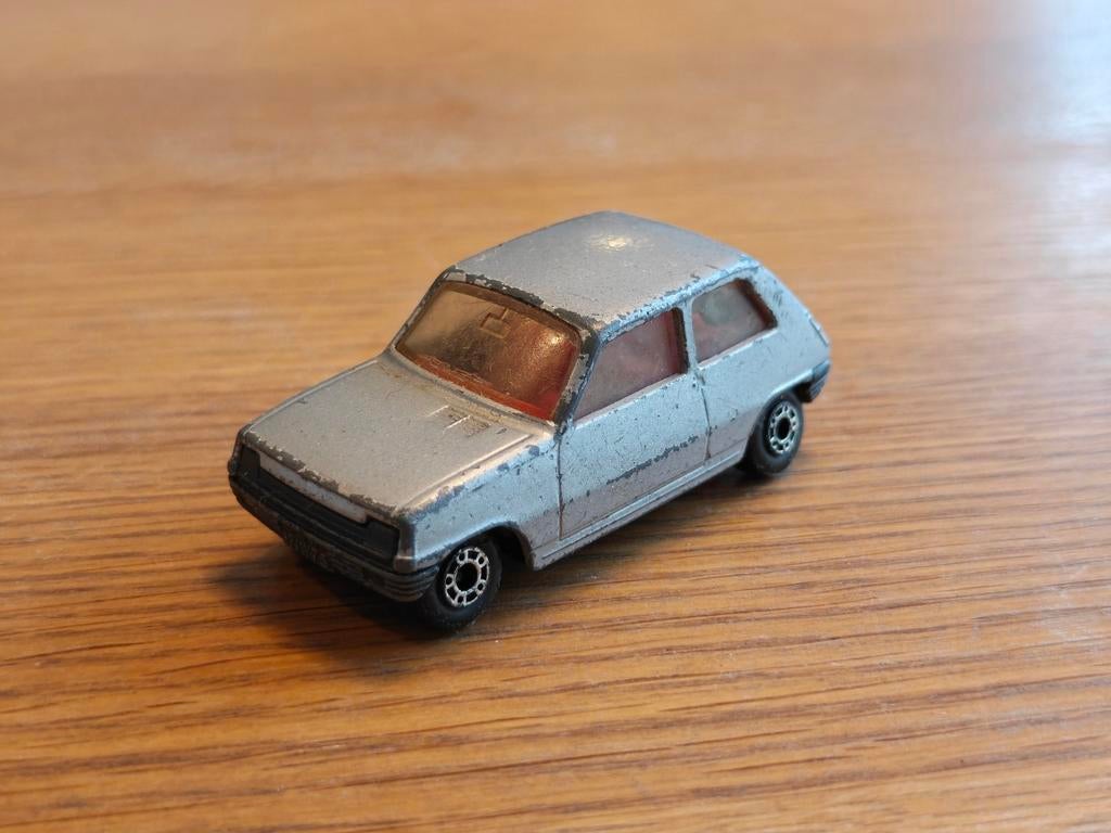 Matchbox Renault 5 TL ZILVER, Ophalen of Verzenden, Zo goed als nieuw, Auto