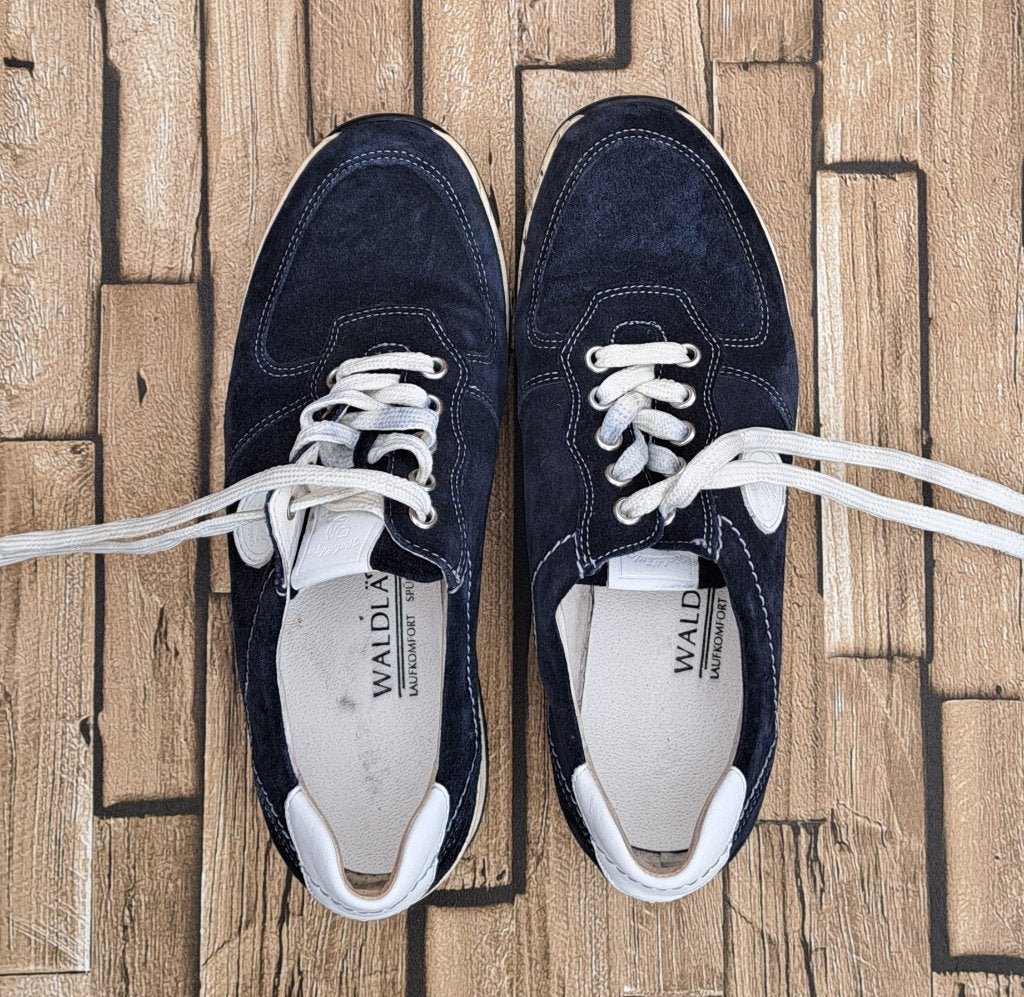 WALDLAUFER - donkerblauwe sneakers, maat 37,5, Waldlaufer, X, Verzenden, Blauw