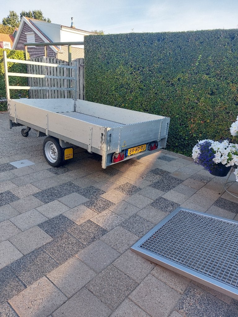 Anssems PSX Plateauwagen 1300 kg 153 x 251 cm, Ophalen, Gebruikt