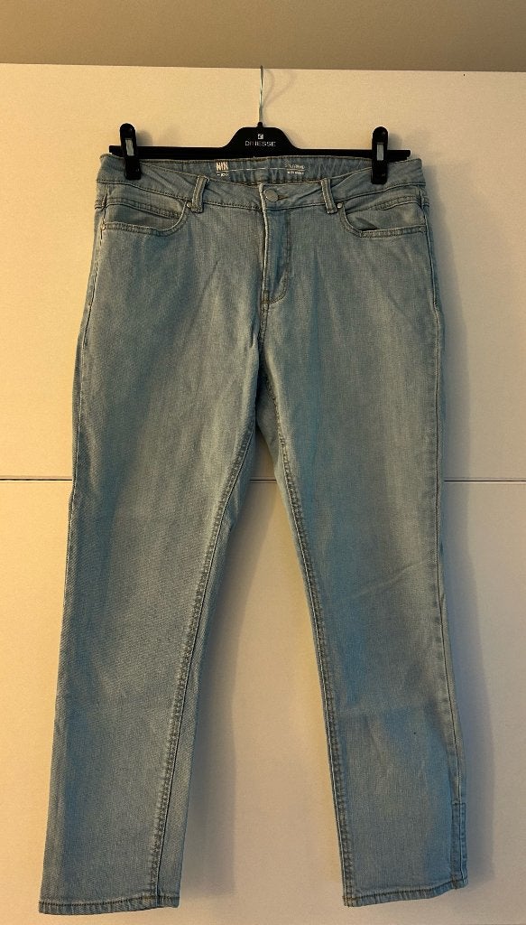 JBC lichtblauwe jeansbroek, Blauw, JBC, Ophalen of Verzenden, Zo goed als nieuw