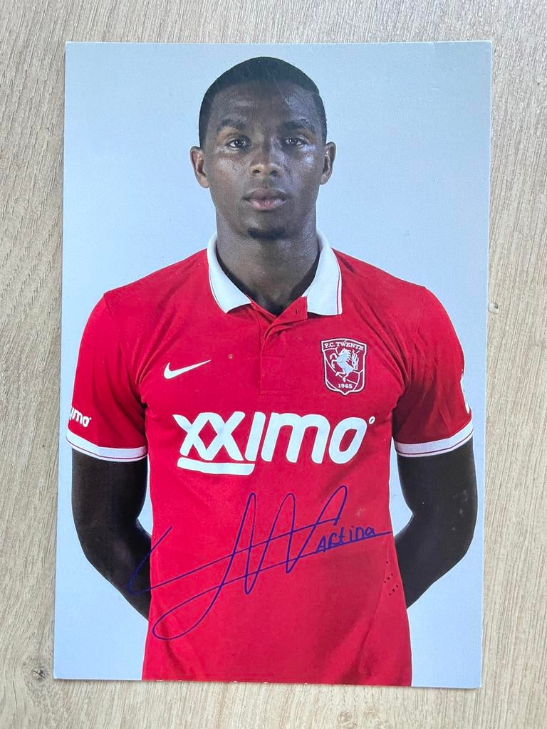 Fotokaart Cuco Martina (FC Twente, RKC) ., Ophalen of Verzenden, Nieuw, F.C. Twente, Spelerskaart