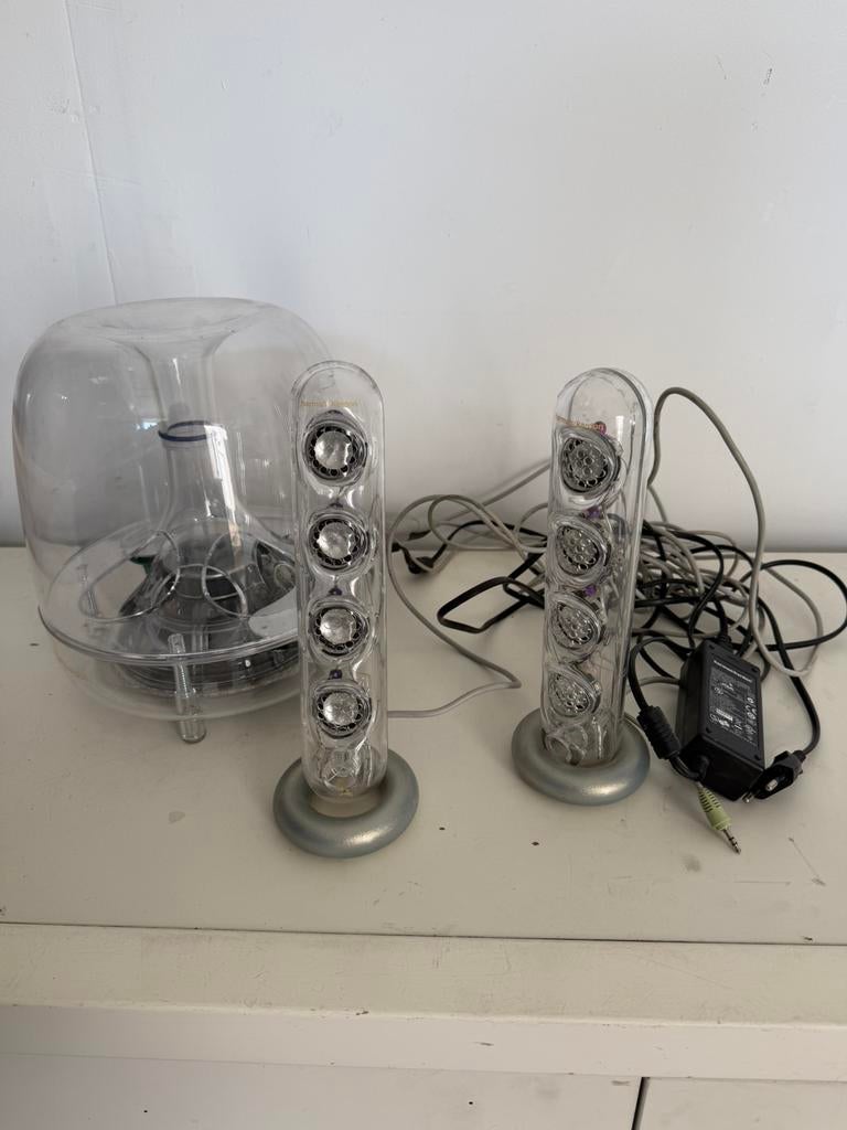 Harman/Kardon Soundsticks 2, Computers en Software, Pc speakers, Ophalen of Verzenden, Gebruikt