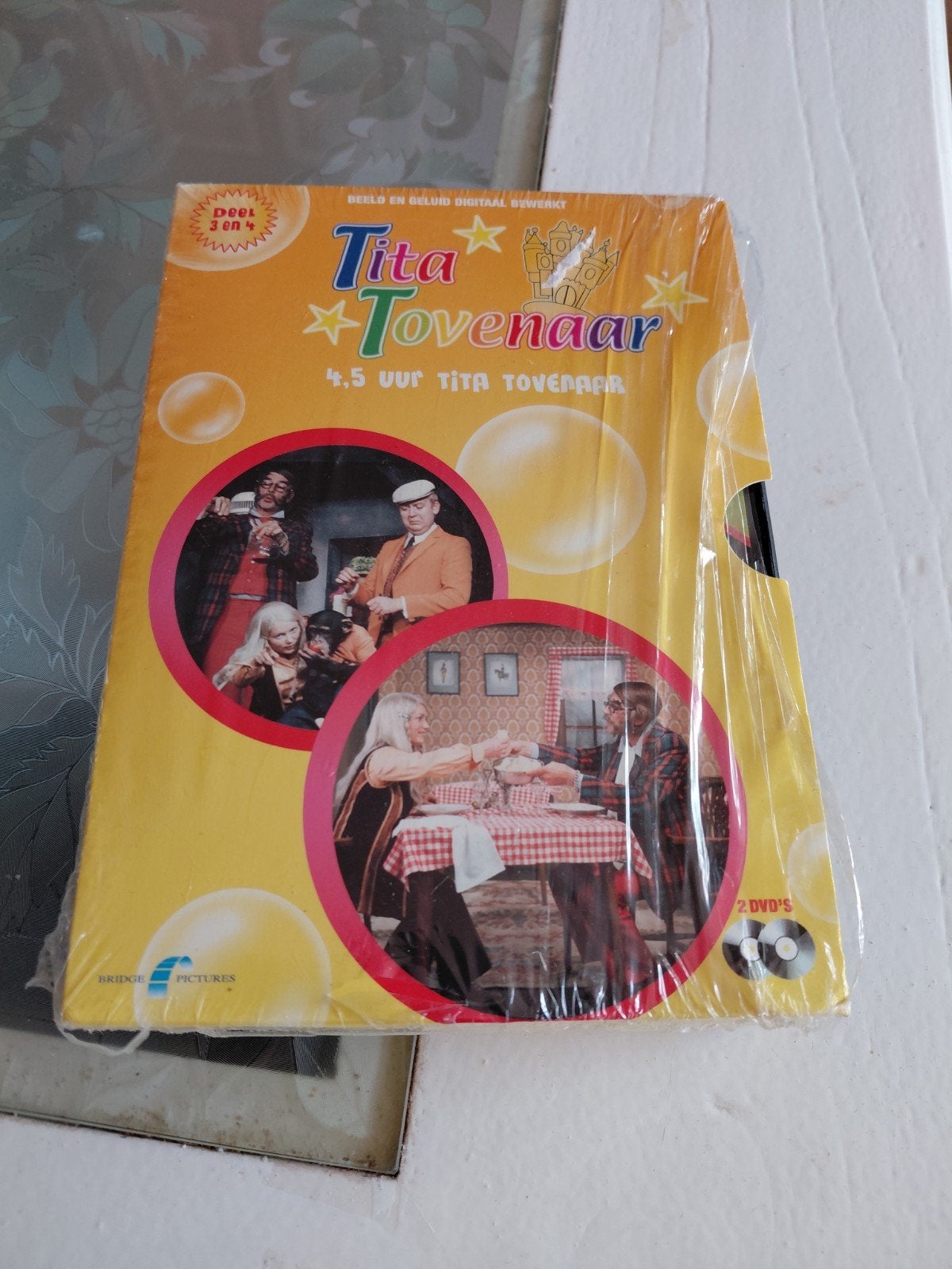 Tita Tovenaar 3 & 4 dvd box., Gebruikt, Tv-serie, Ophalen of Verzenden, Familie