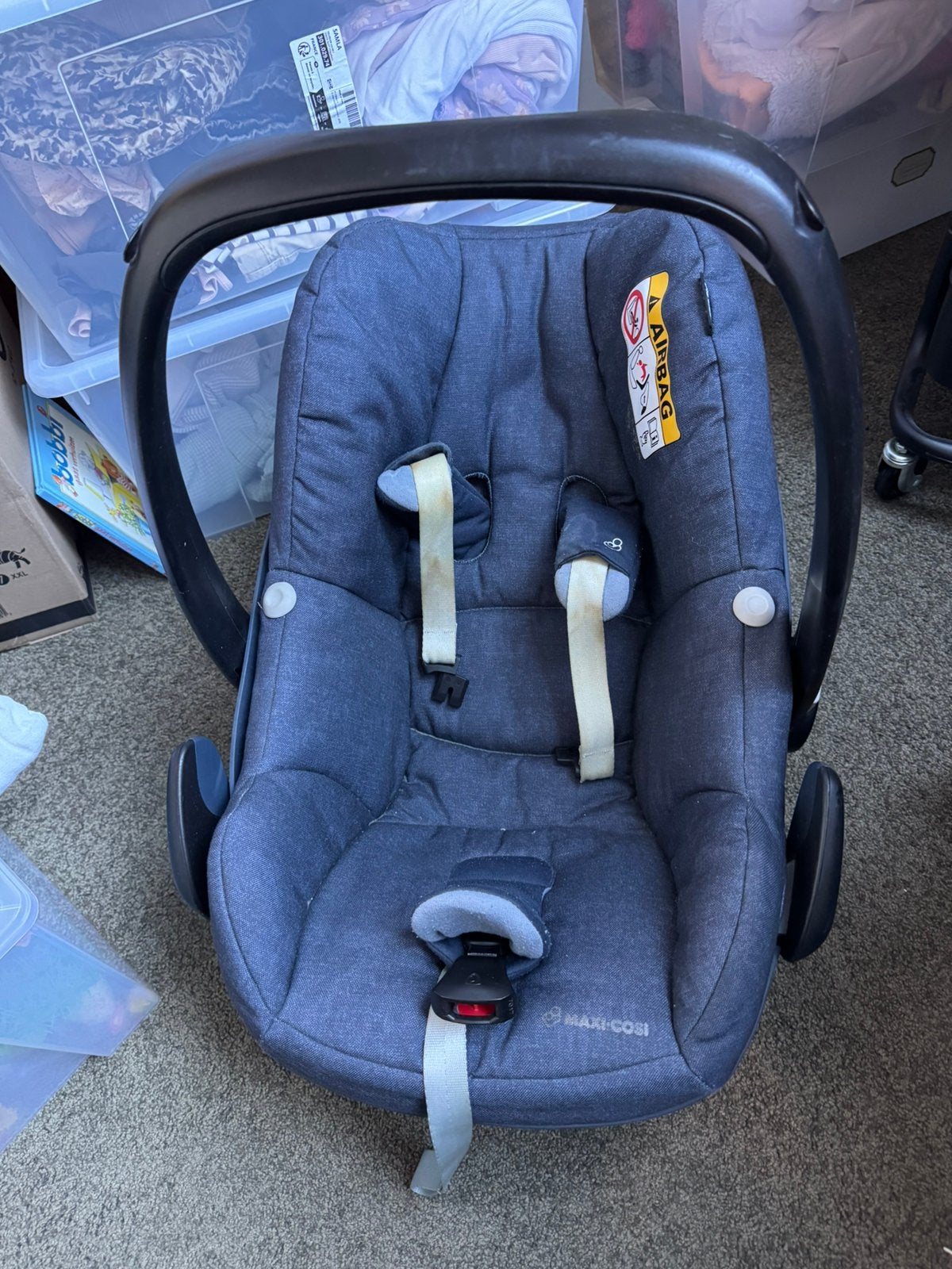 Maxi Cosi Pebble Plus, Kinderen en Baby's, Ophalen, Zo goed als nieuw, Isofix, 0 t/m 13 kg
