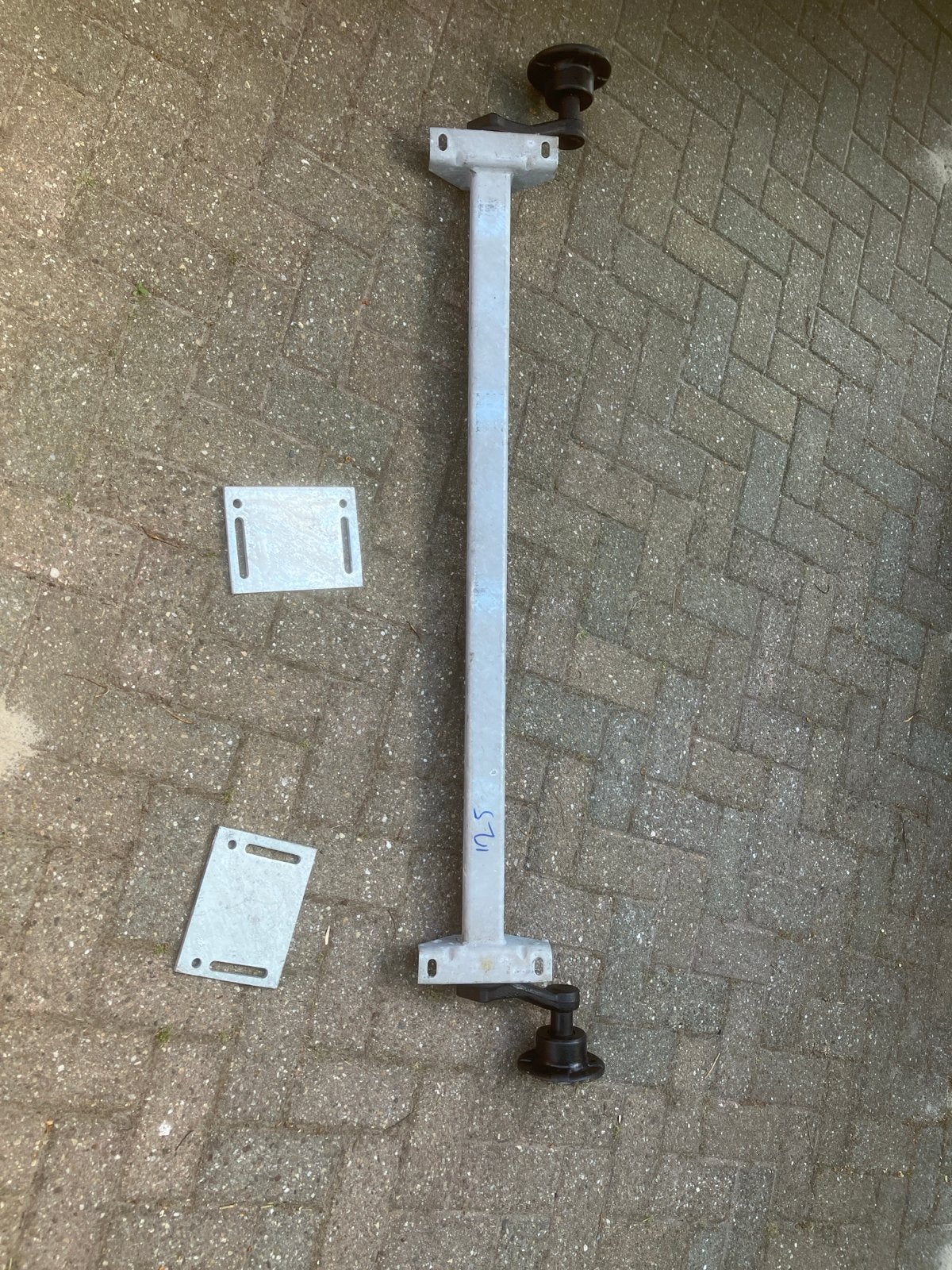 Aanhanger as 750 kg, Auto diversen, Aanhangwagen-onderdelen, Ophalen, Nieuw