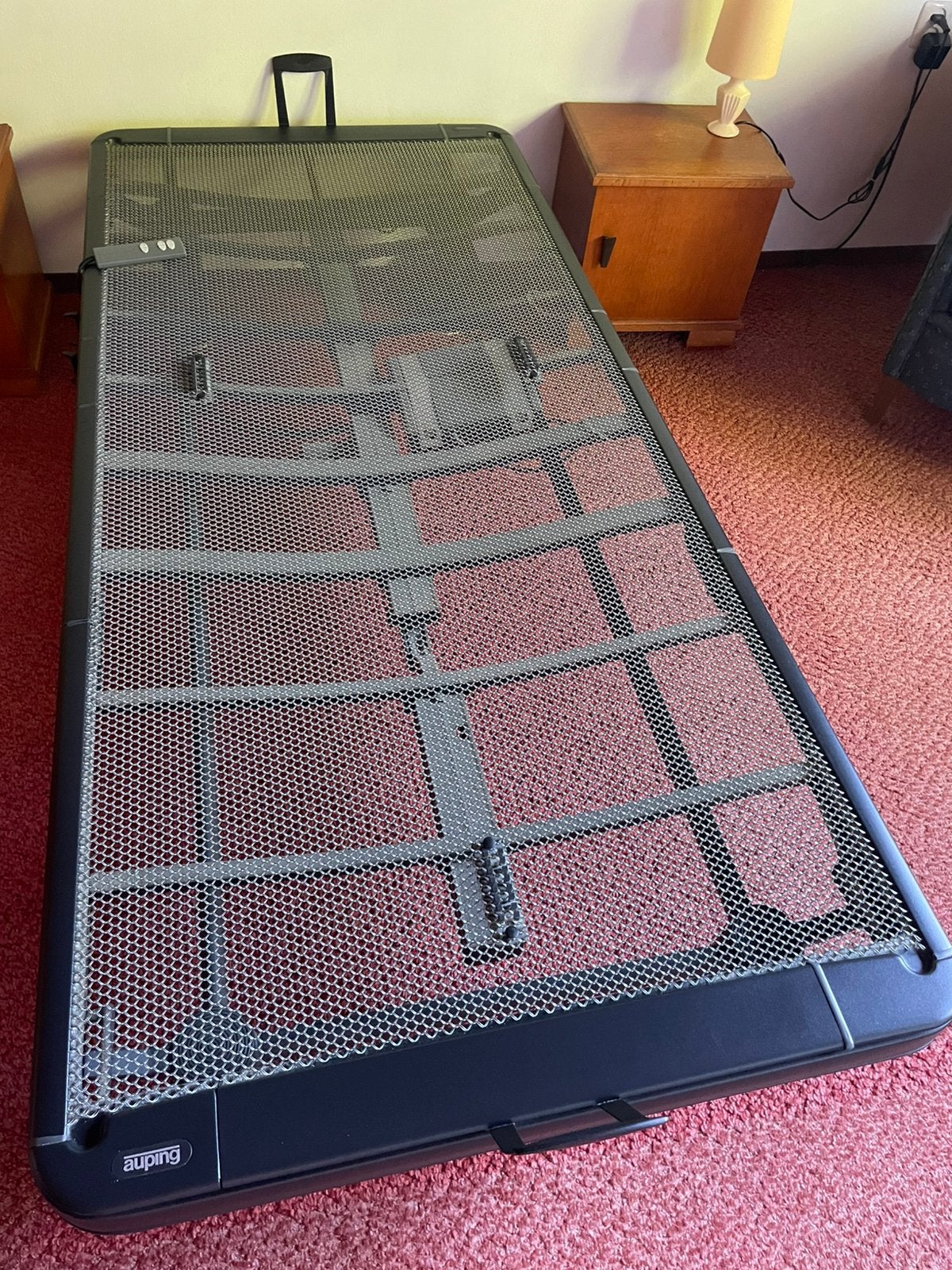1-persoons Auping bed, Ophalen, Verstelbaar, 90 cm, Eenpersoons