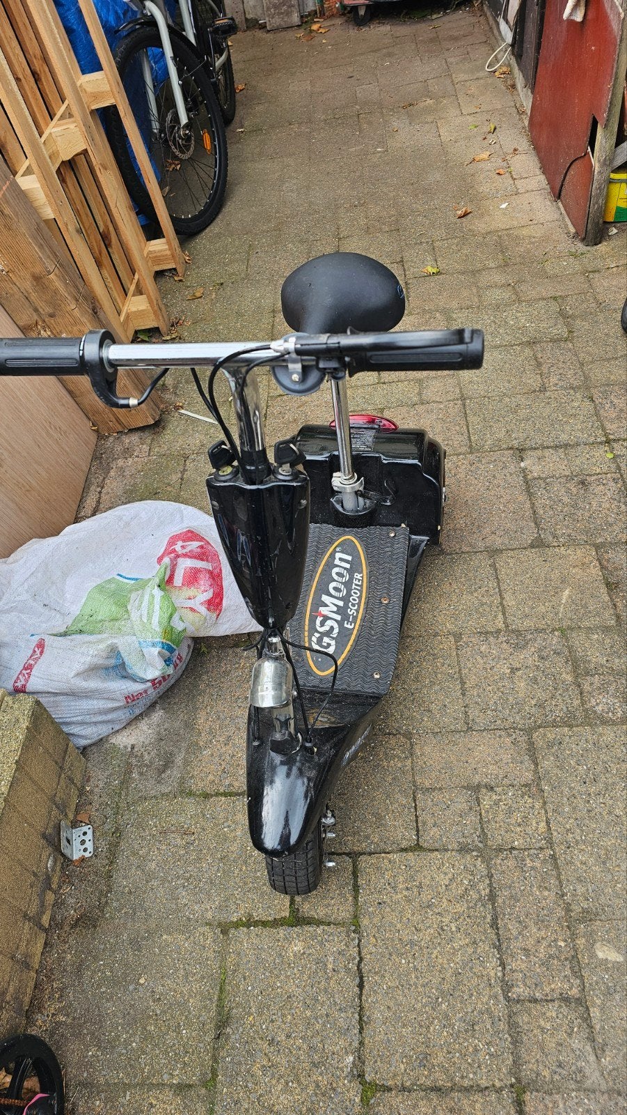 GSmoon E-Scooter - Elektrische Step met Zadel, Ophalen of Verzenden, Gebruikt, Elektrische step (E-scooter)