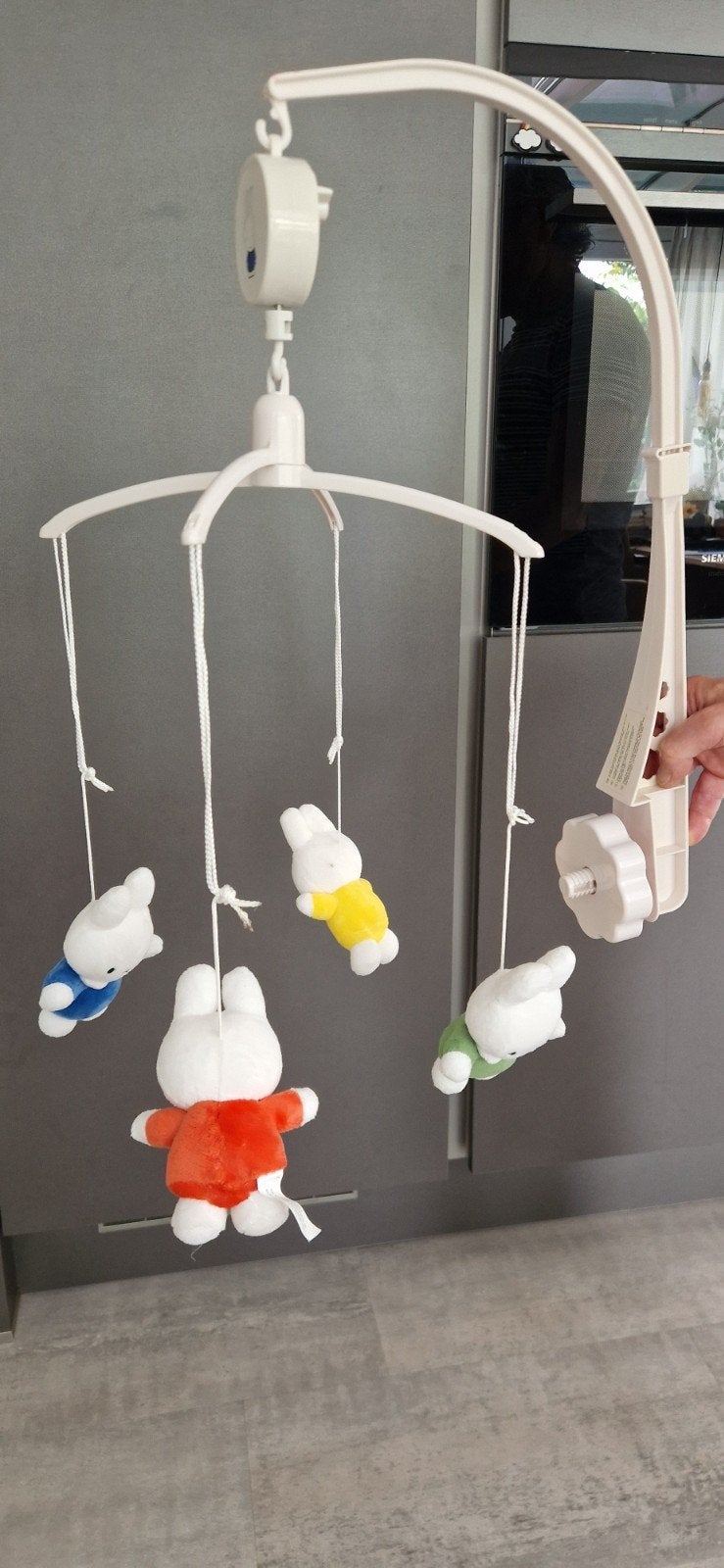 baby muziek mobiel  van nijntje., Kinderen en Baby's, Speelgoed | Babyspeelgoed, Ophalen of Verzenden, Zo goed als nieuw, Mobiel