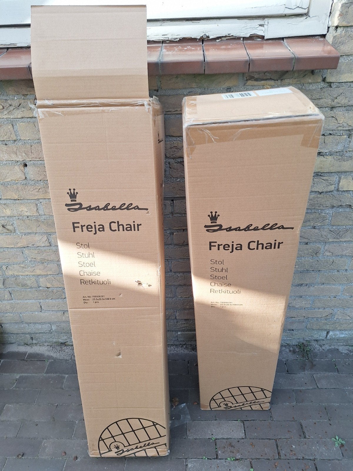 2 Isabella freja relax stoelen, Ophalen, Nieuw