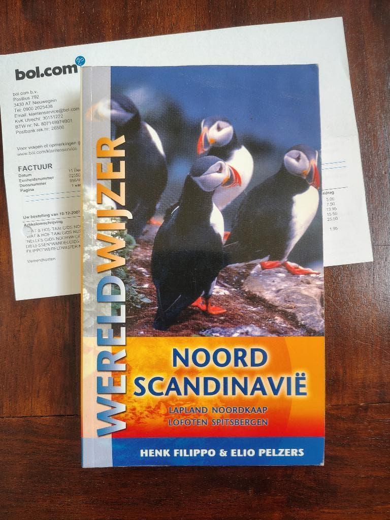 Noord Scandinavië (Lapland, Noordkaap, Lofoten, Spitsbergen), Europa, Ophalen of Verzenden, Reisgids of -boek, Henk Filippo