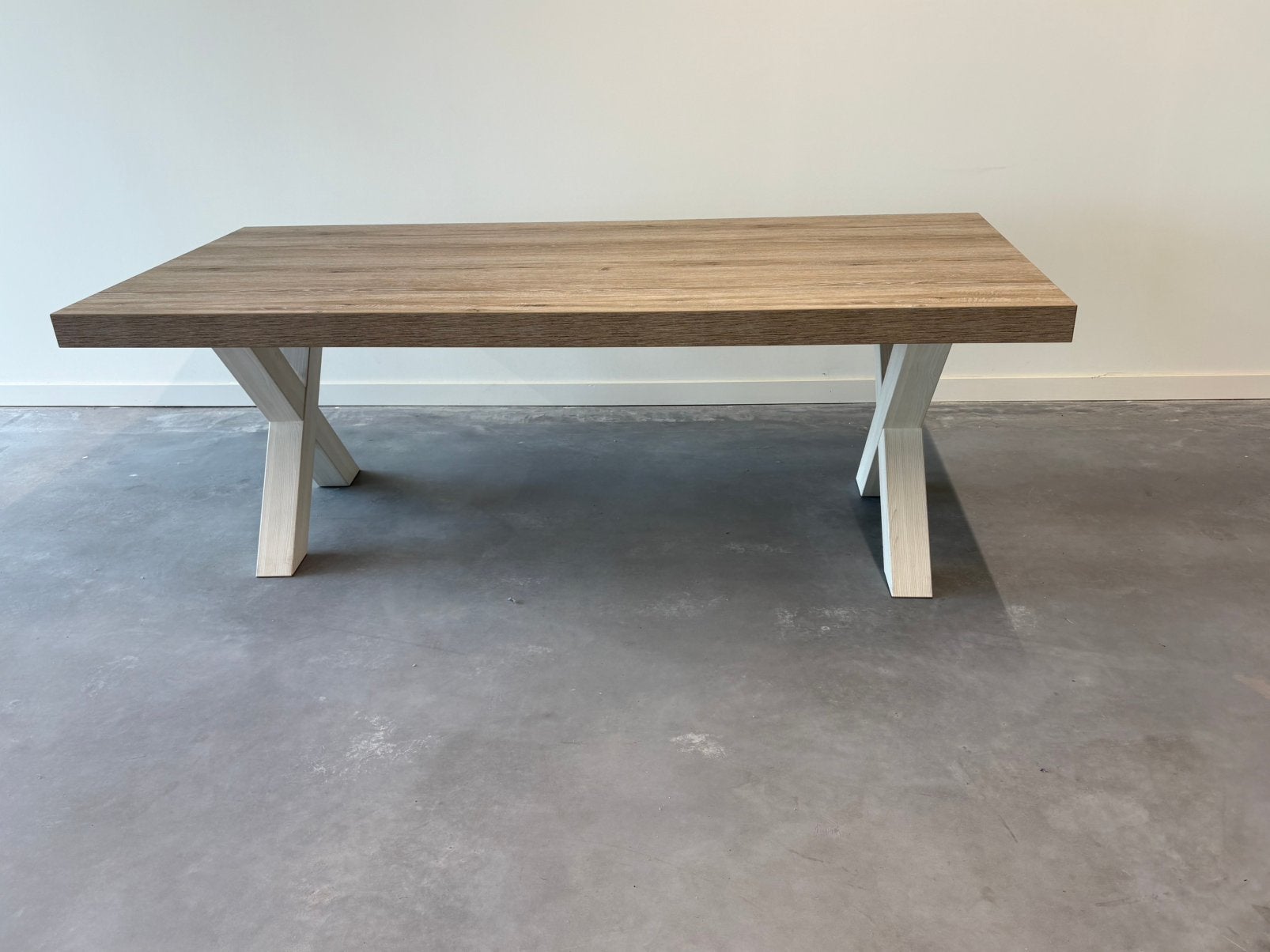 Complete landelijke moderne eetkamer- en woonkamerset, Ophalen, Gebruikt, Landelijk modern, Minder dan 4 stoelen