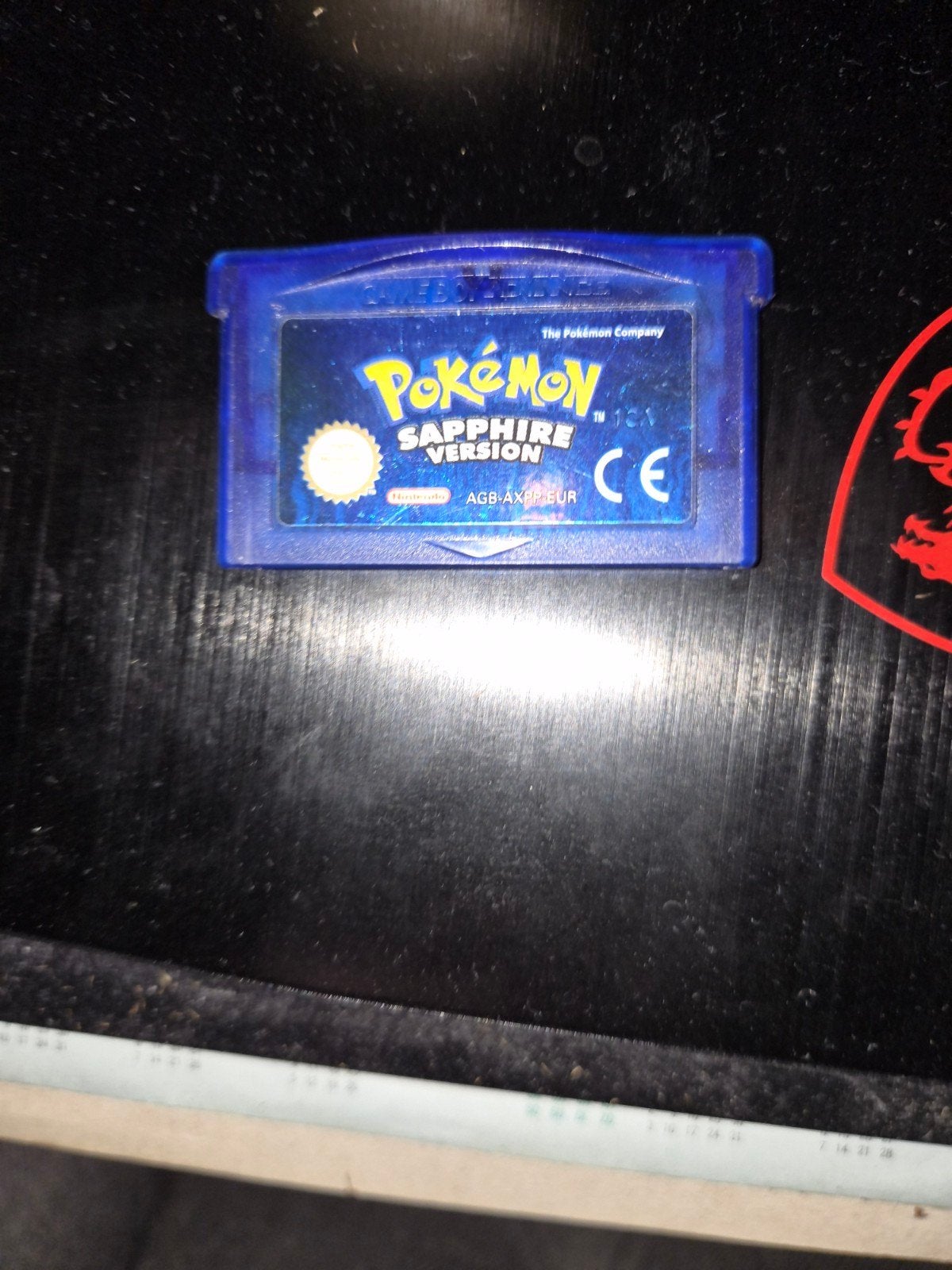 Originele Pokémon Sapphire Gameboy Advance cartridge, Ophalen, Gebruikt, 1 speler, Role Playing Game (Rpg)