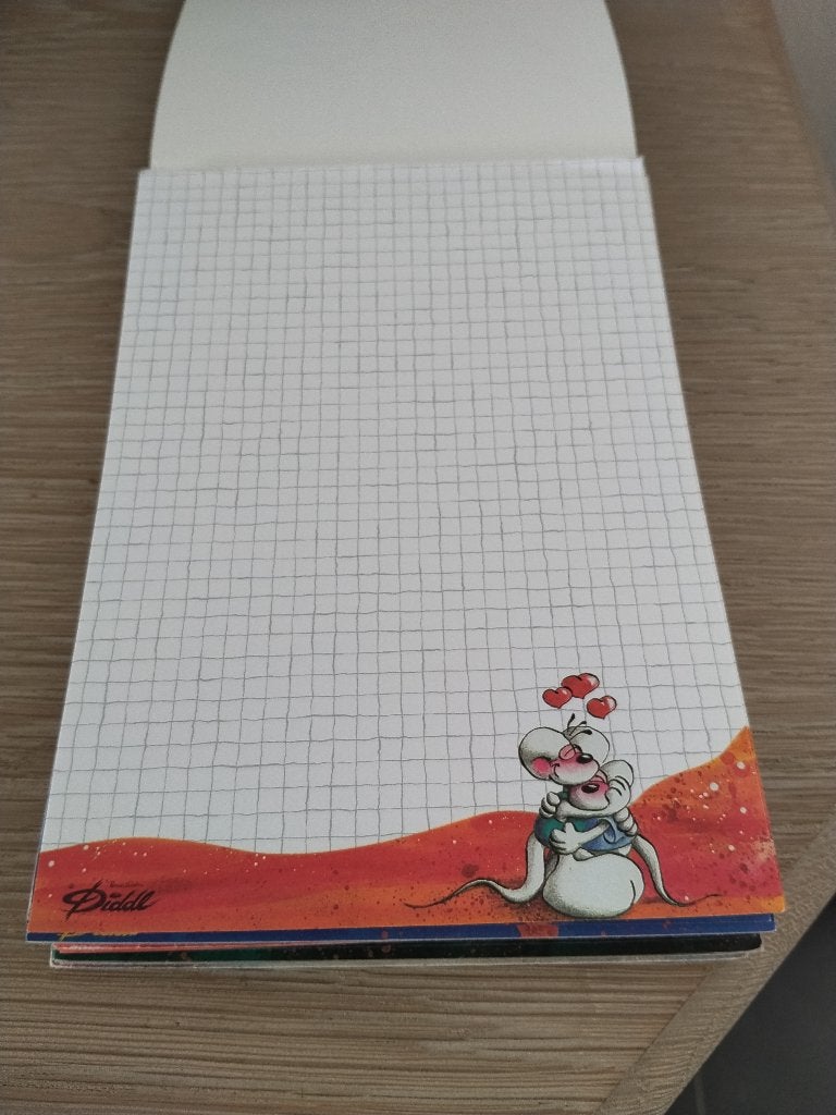 zeldzaam diddl A5 blaadje nr 32, Verzamelen, Ophalen of Verzenden, Diddl, Zo goed als nieuw, Papier, Kaart of Schrift