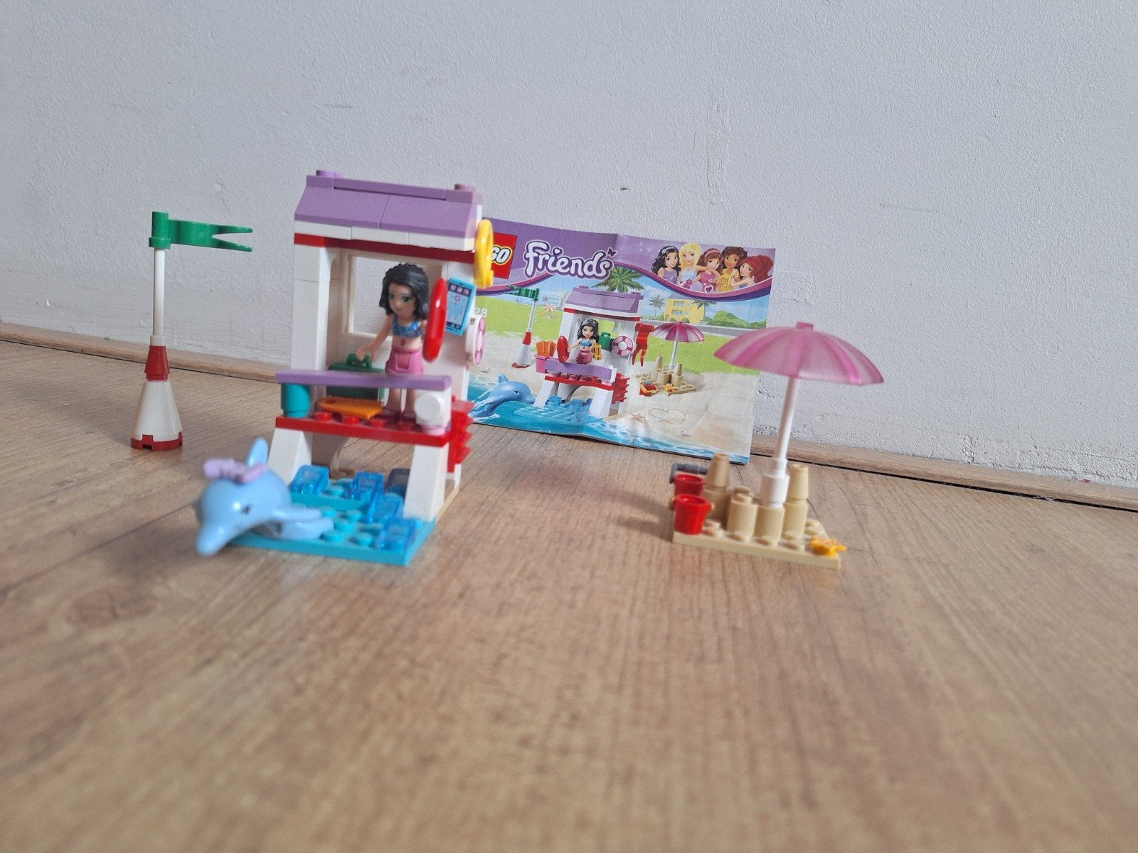 Lego Friends Emma's lifeguard post (41028), Lego, Friends, Ophalen of Verzenden, Inclusief instructies