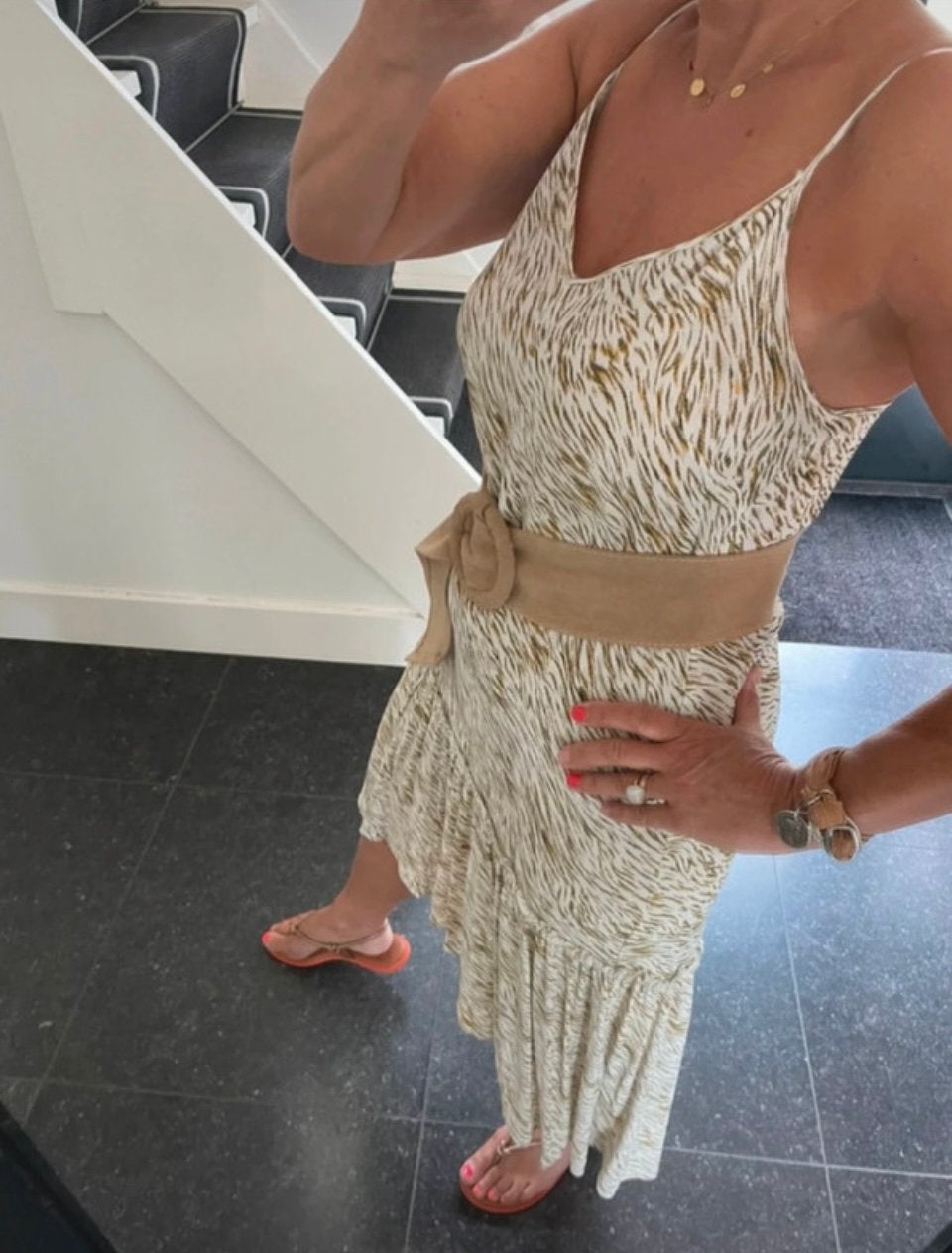 Alix the Label, fijn en super leuk zomerjurkje, S/M, Kleding | Dames, Ophalen of Verzenden, Zo goed als nieuw, Zwart, Boven de knie