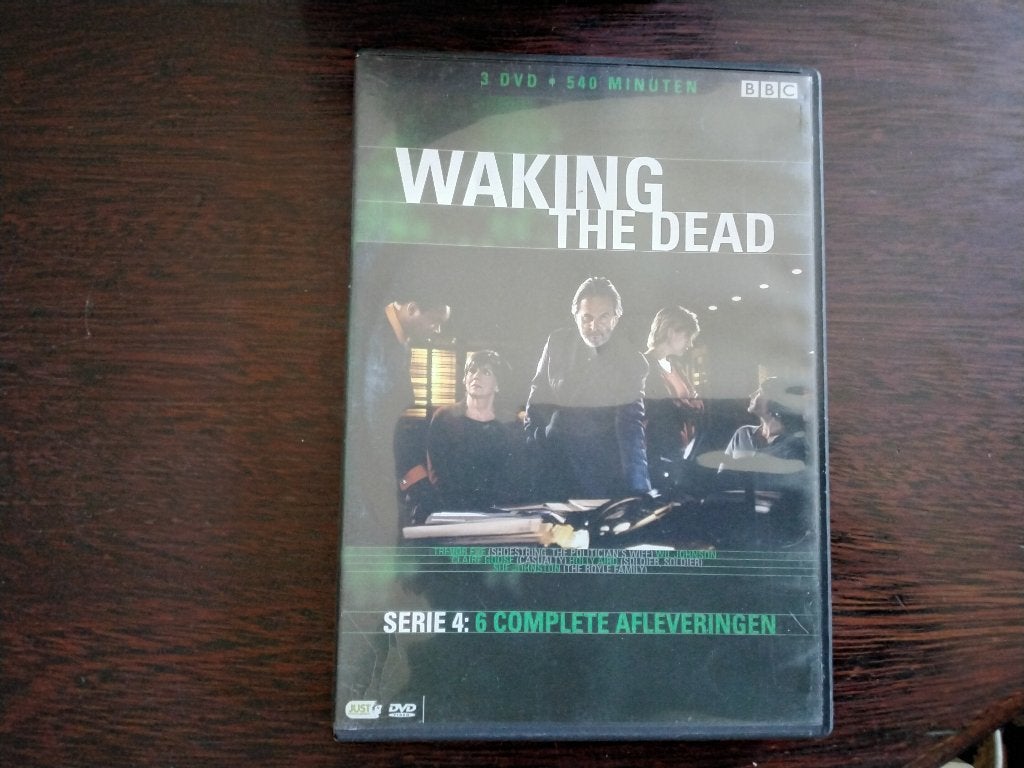 Waking the dead serie 4 compleet, 3disk, origineel, Engels, Vanaf 16 jaar, Nederlands, Seizoen 4