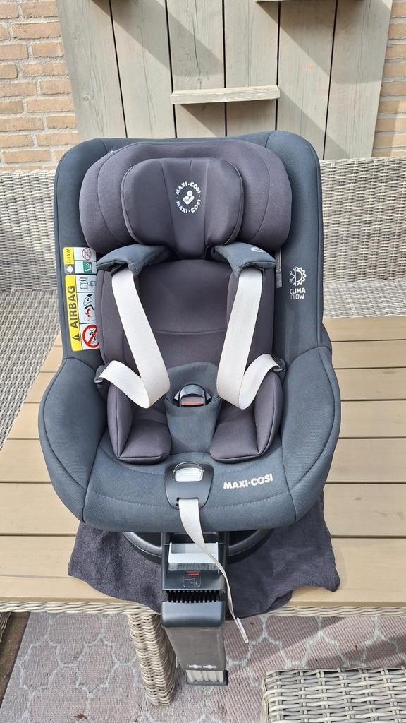 Maxi-Cosi Stone Authentic Black Autostoel - Z.G.A.N., Ophalen, Verstelbare rugleuning, 0 t/m 18 kg, Zo goed als nieuw