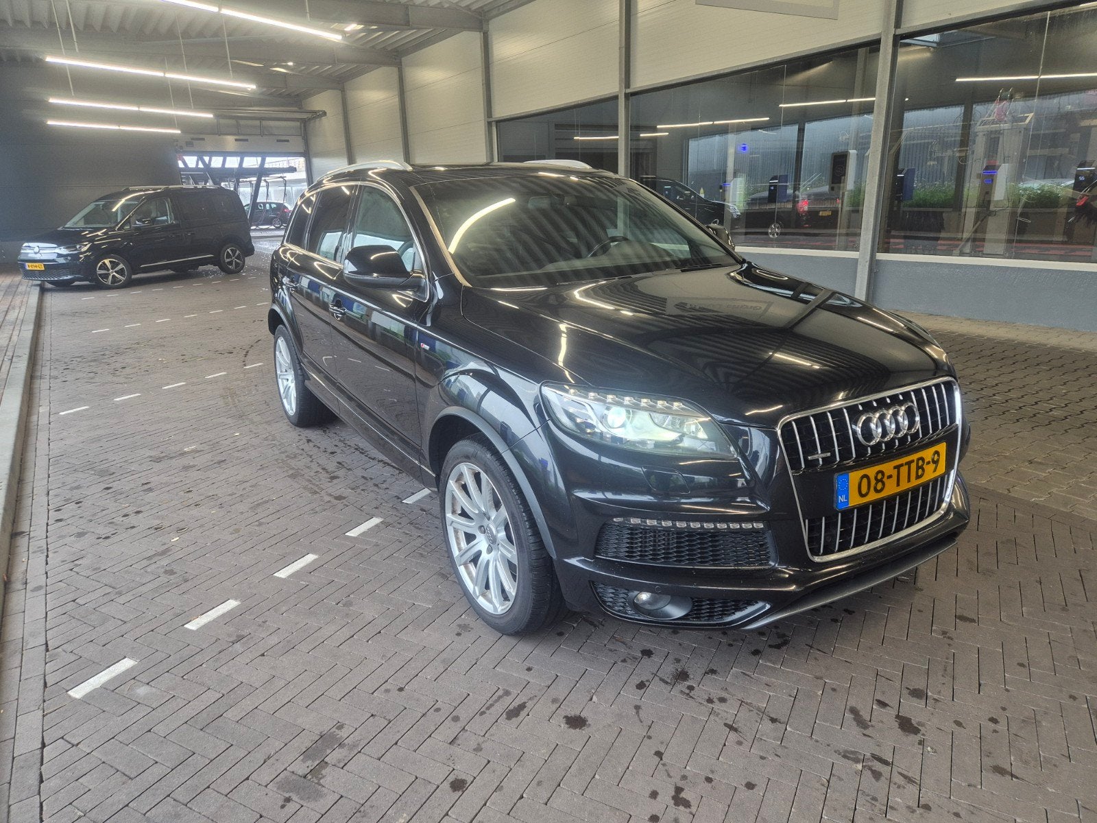 Audi Q7 3.0 TDI 180KW Quattro Tiptr. 2012 Zwart, Auto's, Automaat, Euro 5, 2275 kg, Zwart