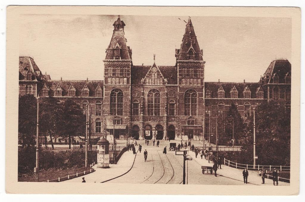 B2633 Amsterdam Rijksmuseum, Ophalen of Verzenden, 1920 tot 1940, Ongelopen, Noord-Holland