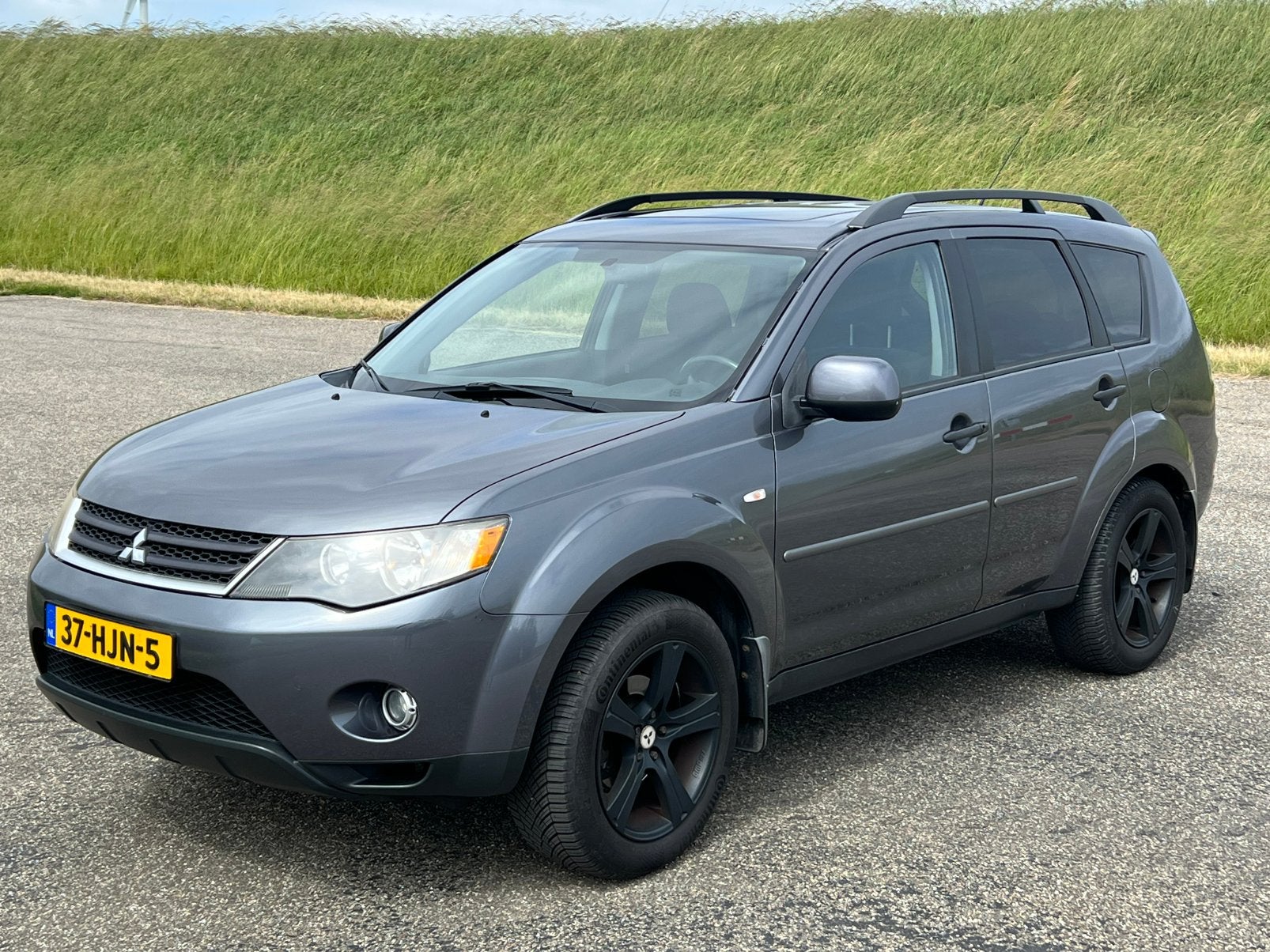 Nette Mitsubishi Outlander 3.0 V6 2WD 223PK automaat airco, Stof, Outlander, Sound system, Particulier