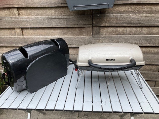Gas barbecue in koffer, Ophalen, Zo goed als nieuw, Tristar