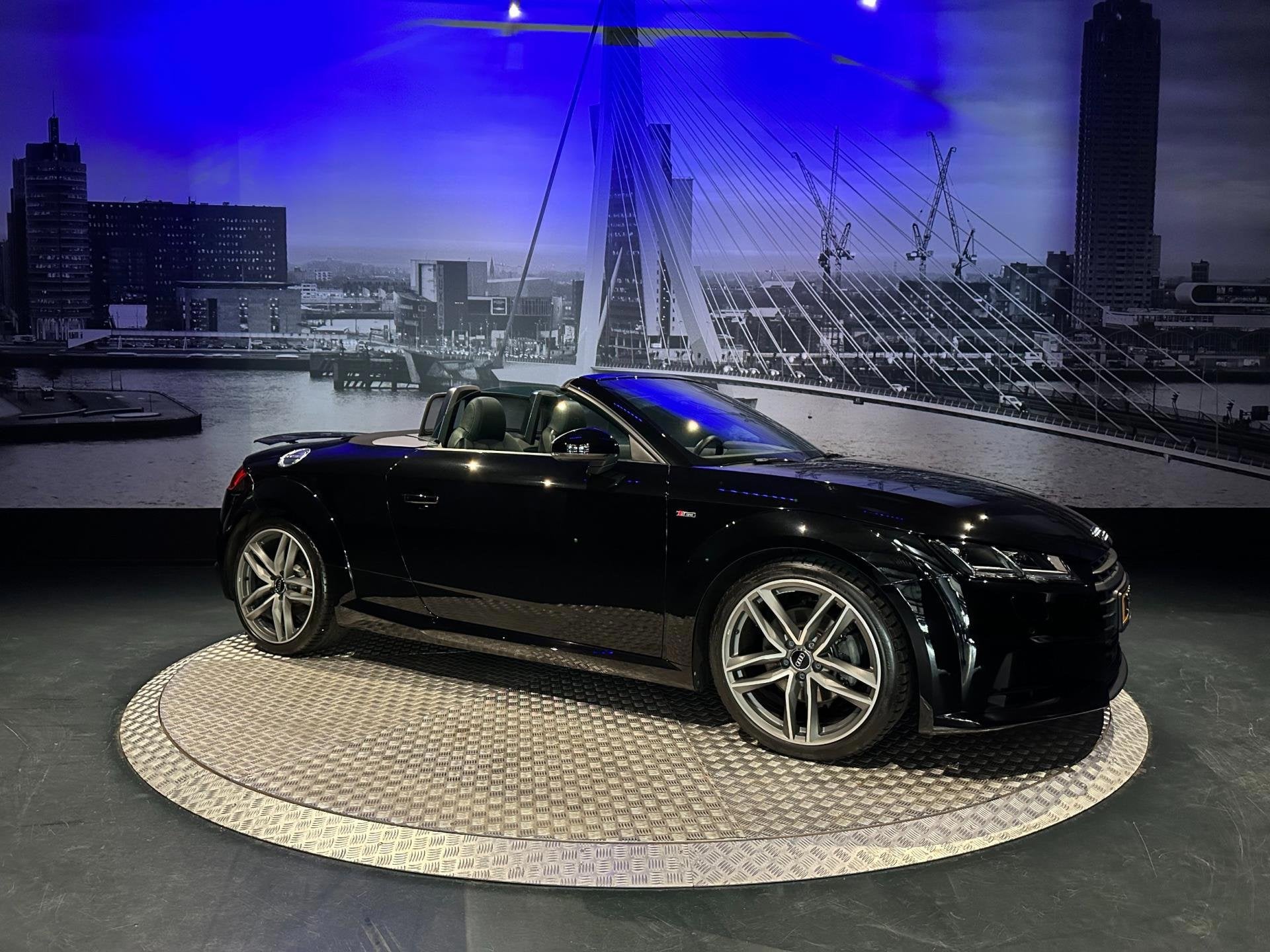 Audi TT Roadster 2.0 TFSI S-line *Virtual*Navi*Clima*Cruise, Auto's, Dealer onderhouden, Gebruikt, 4 cilinders, Zwart