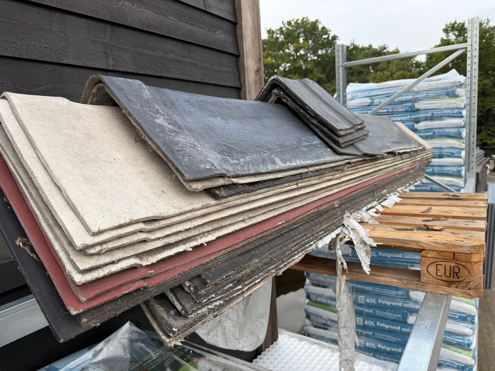 GRATIS AFHALEN Diverse windveren t.b.v. golfplaten, Ophalen, Overige materialen, Overige kleuren, Nieuw