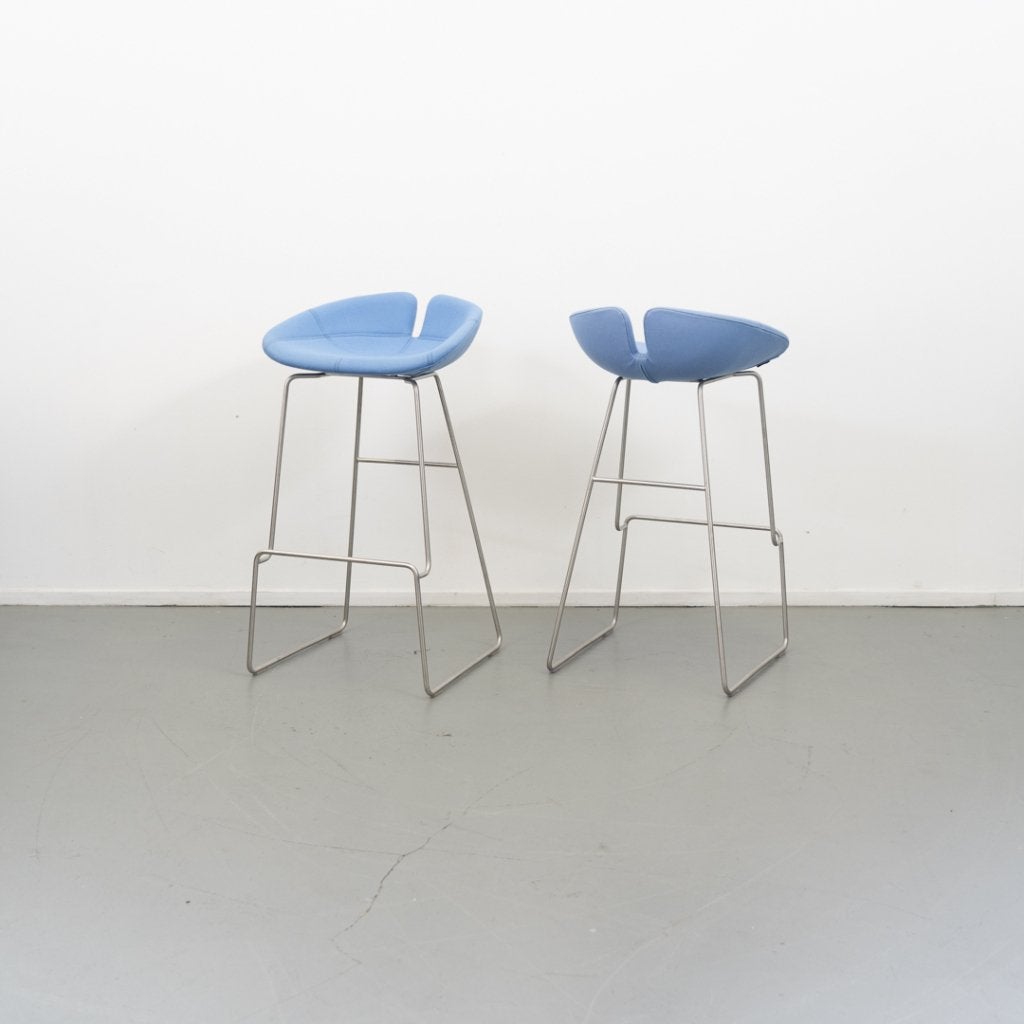 3  Morosso kruk Fjord H 75 cm Licht Blauw Nieuwstaat, Niet ingevuld, Ophalen of Verzenden, Zo goed als nieuw, Metaal
