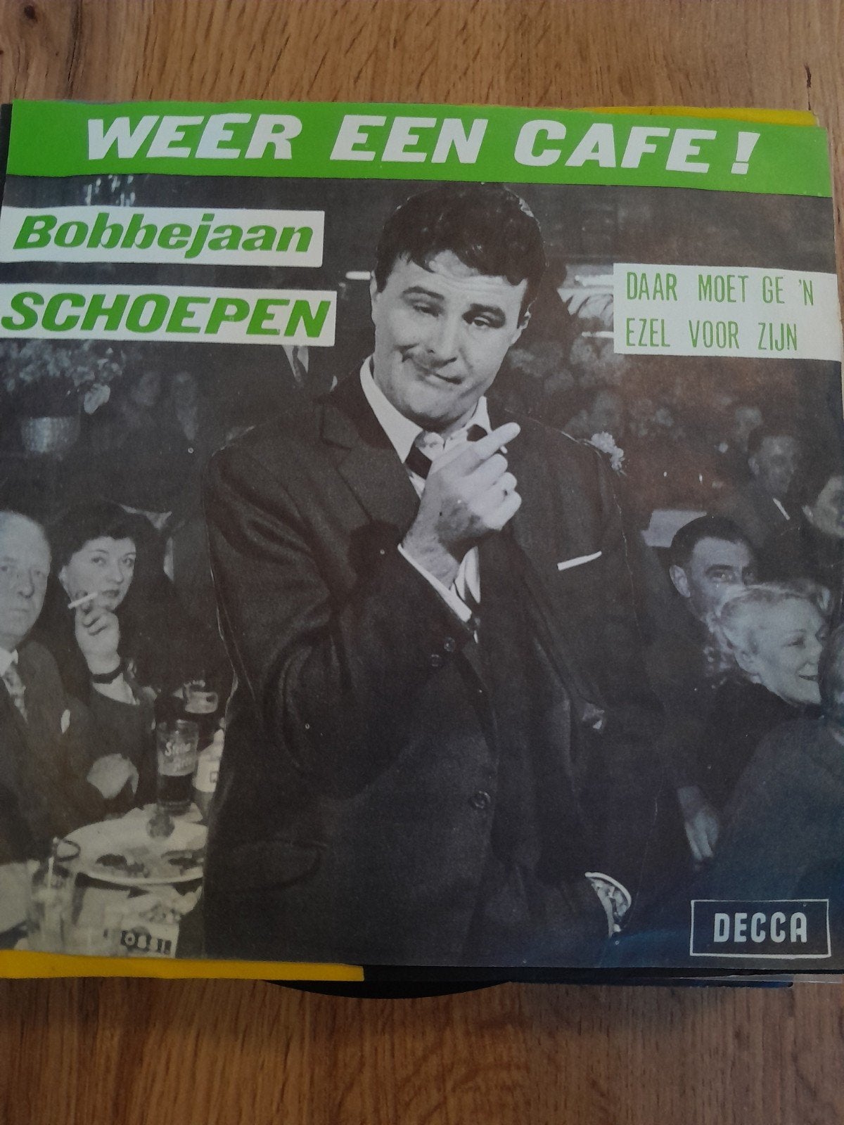 bobbejaan schoepen 7inch weer een cafe, Ophalen of Verzenden, Zo goed als nieuw, Nederlandstalig