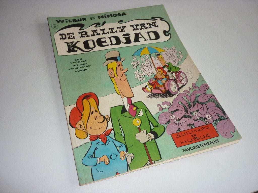 Favorietenreeks: Wilbur en Mimosa: de Rally van Koedjad, Boeken, Eén stripboek, Ophalen of Verzenden, Gelezen