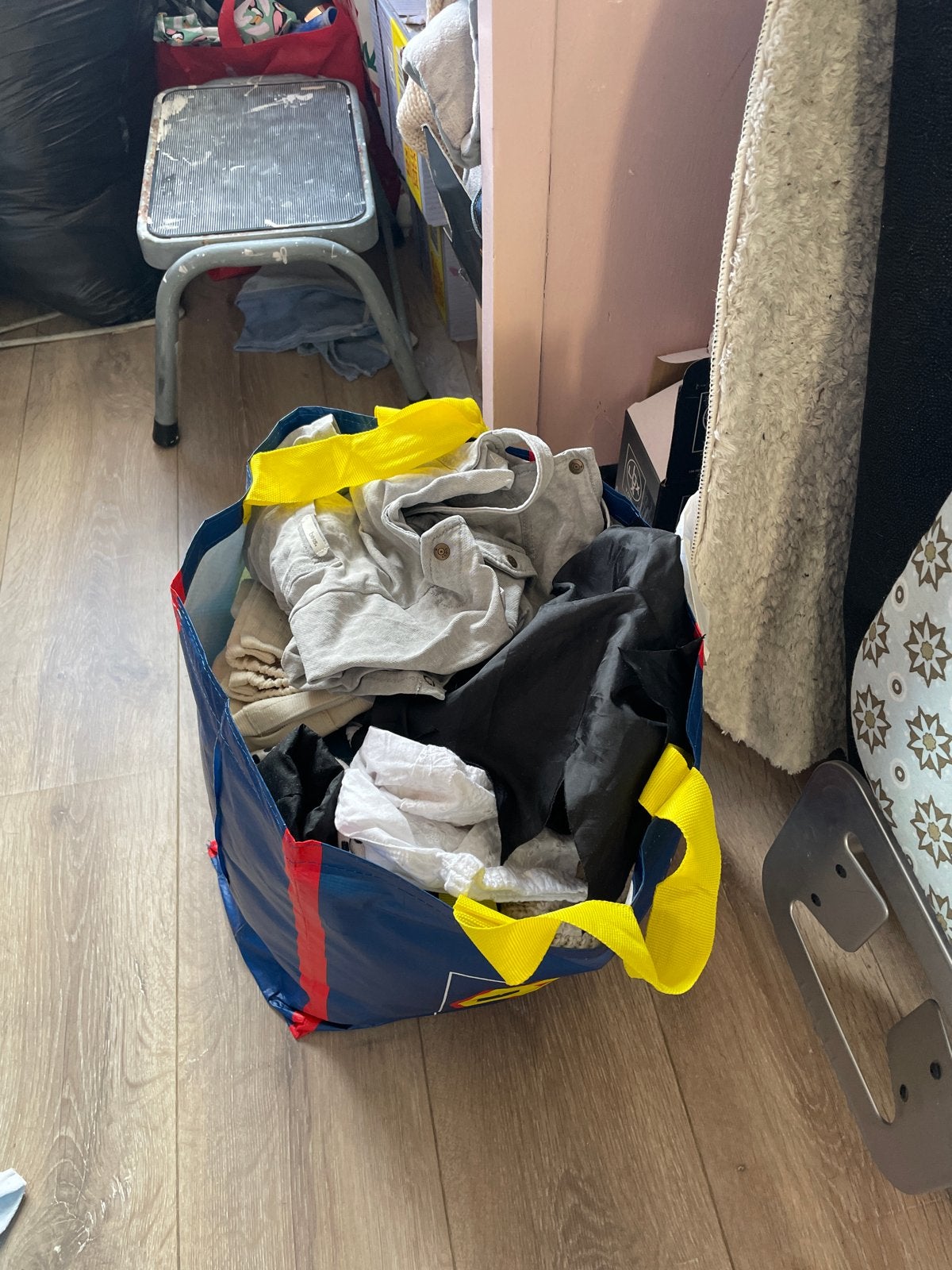 Grote partij babykleding (vanaf maat 62), lakens en doeken, Ophalen, Gebruikt, Maat 62