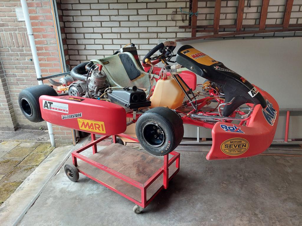 Mari Kart met Seven motorblok, Ophalen, Gebruikt, Kart