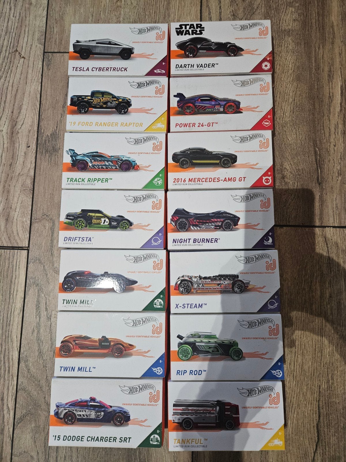 Hot Wheels id partij van 14 stuks - Nieuwstaat, Verzegeld, Ophalen of Verzenden