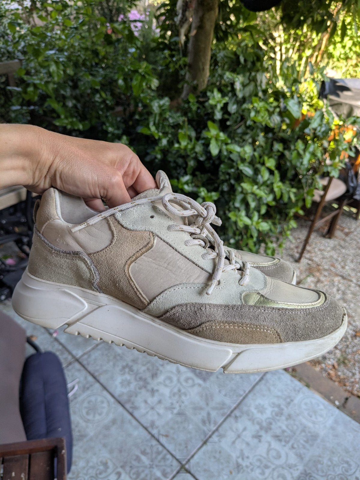 Mrs. Sneakers wit maat 39, Ophalen of Verzenden, Zo goed als nieuw, Wit, Sneakers of Gympen