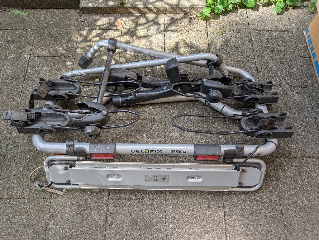 Fietsendrager Renault Modus, Ophalen, 2 fietsen, Gebruikt, Trekhaakdrager