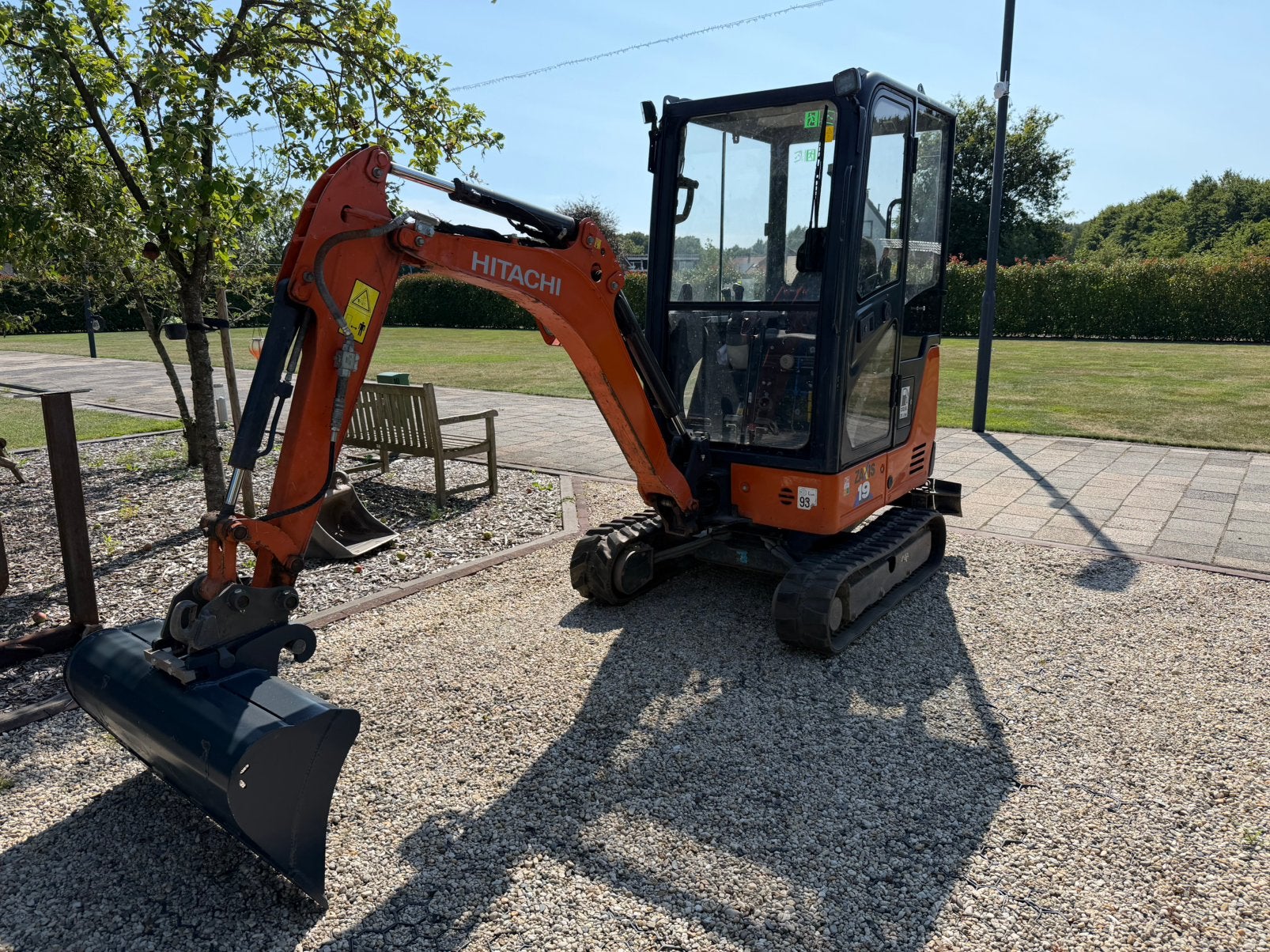 Hitachi zx19 bouwjaar 2020 cw05, Ophalen, Graafmachine