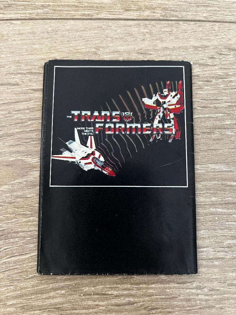 Transformers G1; 1986 Europese folder, G1, Ophalen of Verzenden, Gebruikt, Overige rassen