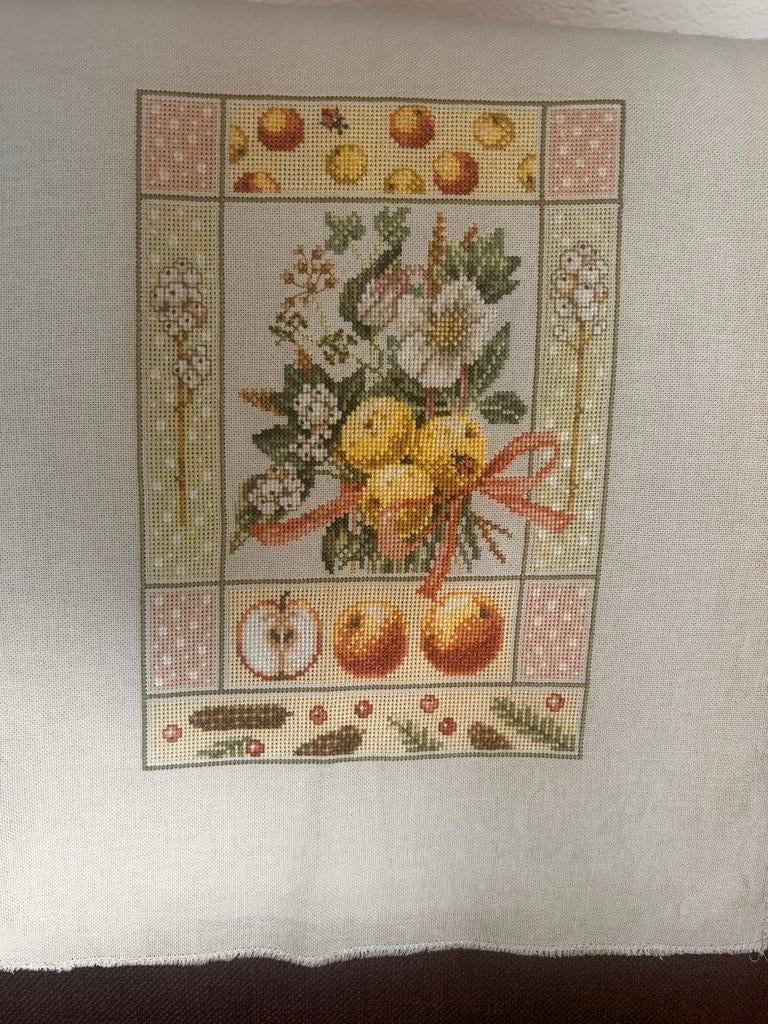 Borduurwerk  19 x 27, Ophalen of Verzenden, Zo goed als nieuw, Overige typen